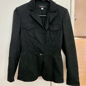 Diesel Denim-like Black Blazer - Fitted